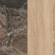 Стеновая панель Мрамор чиполлино черная медь / Дуб бардолино натуральный F094 ST15/H1145 ST10 EGGER 4100х640х8 мм