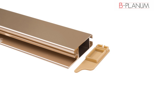 BOYARD.Держатель B-Planum для полок, цвет шампань SRC200/CHMP