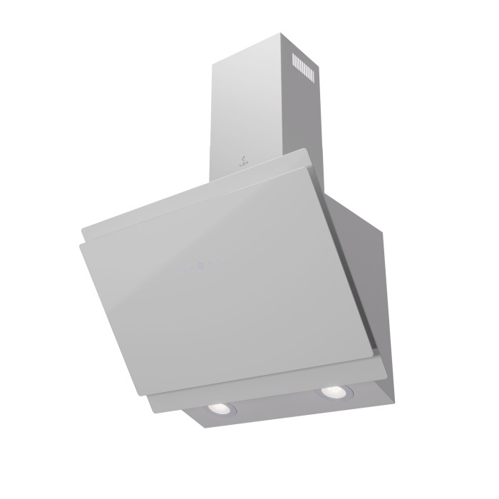 Кухонная вытяжка наклонная LEX FURIA 600 WHITE