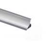 Плинтус для столешниц серебро матовое Thermoplast 18х18х3000мм 820 (ф-ра 820)
