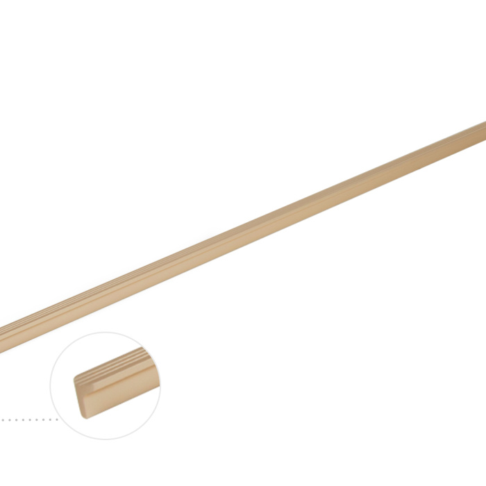 Ручка-скоба мебельная SHELL BOYARD Сатиновое золото RS064SG.4/960