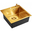 Мойка из нержавеющей стали Emar EMB-117A PVD Nano Golden 500х500мм