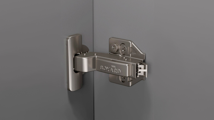 Петля мебельная вкладная EVO SYSTEM Clip-on BOYARD с доводчиком H801C02