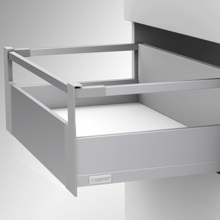Рейлинг передний SMARTFLOW/FLOWBOX 1200мм антрацит SAMET 1279616071107