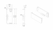 Заглушка боковая ZnAl GOLA BALANCE BOYARD RZ050.04SC