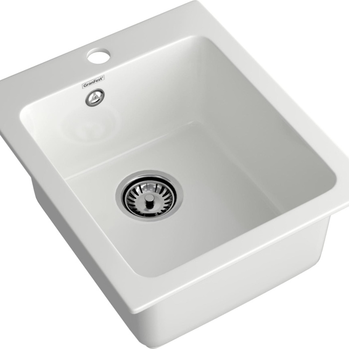 Мойка из искусственного камня Granfest GF-P505 иней 505х430мм