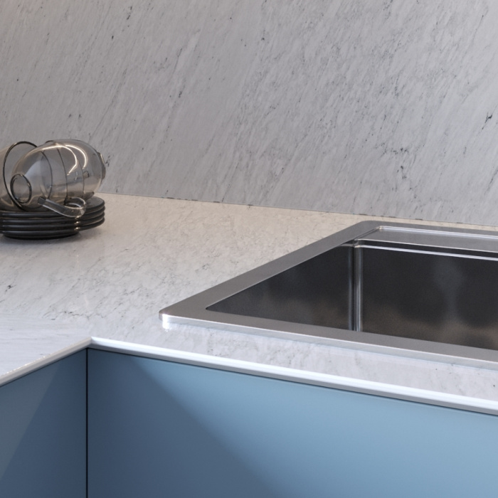 Стеновая панель Italian marble 8052/Sl Slotex 4200х600х10 мм