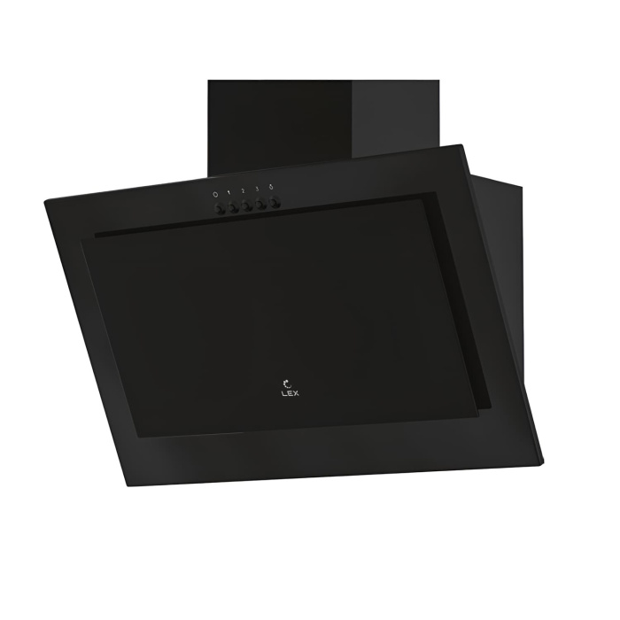 Кухонная вытяжка наклонная LEX MIO 600 BLACK