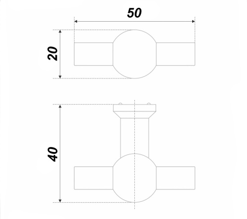 Ручка мебельная ANCHOR BOYARD RC089BL.1
