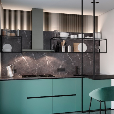 Стеновая панель Ankara marble 2343/А Slotex 4200х600х10 мм