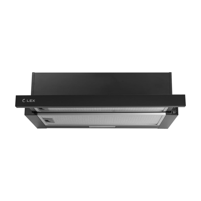 Кухонная вытяжка встраиваемая LEX HUBBLE 600 BLACK