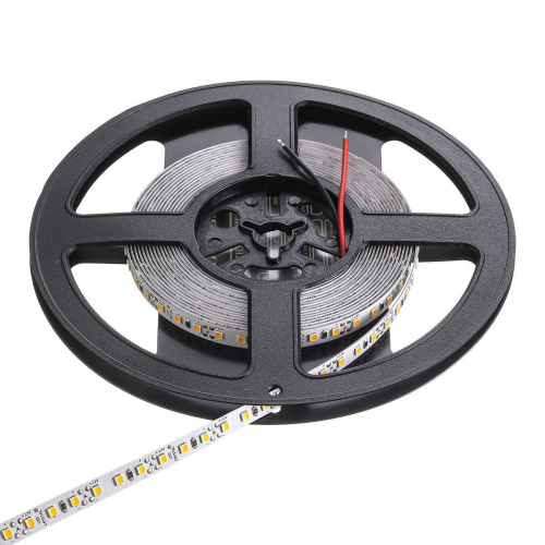 Светодиодная лента 2835 IP20 120 LED/м 9.6Вт/м 12В 2700-3000K теплый белый свет 5 м LED CRYSTAL