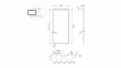 Опора мебельная для барных стоек PORTAL Max BOYARD N323BL.1/1100