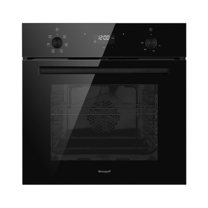 Электрический духовой шкаф с грилем Weissgauff EOV 676 SВ Black Еdition