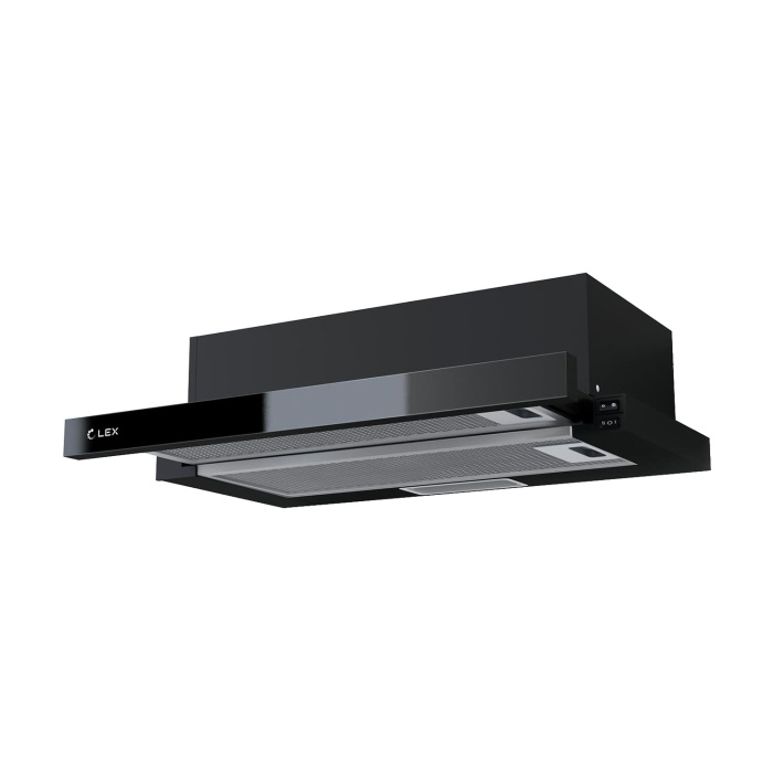 Кухонная вытяжка встраиваемая LEX HUBBLE G 2M 600 BLACK