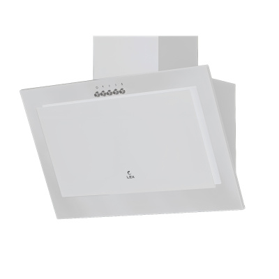 Кухонная вытяжка наклонная LEX MIO 500 WHITE