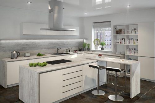 Столешница Stromboli grey 7351/S КЕДР 3000х600х38 мм
