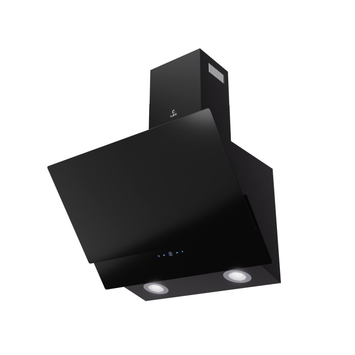 Кухонная вытяжка наклонная LEX ARIA 600 BLACK