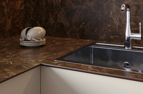 Столешница Emperador marble 5040/Sl Slotex 4200х600х40 мм