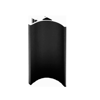 Ручка-профиль врезная G-line "Т" Матовый черный XGJB-4120.BLK.4200