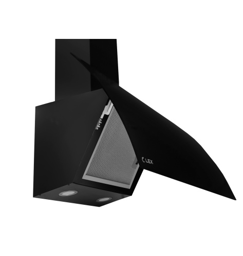 Кухонная вытяжка наклонная LEX PLAZA GS 900 BLACK