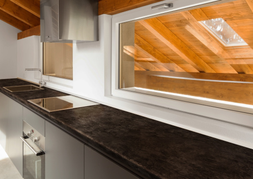 Столешница Black slate 2333/Q Slotex 3000х600х40 мм