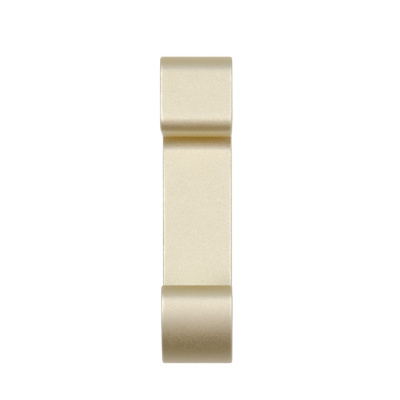 Крючок мебельный ДУО BOYARD Сатиновое золото K202SG.14