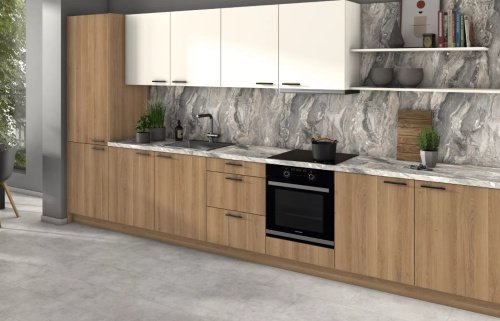 Столешница Мрамор чиполлино серый F093/ST15 EGGER 4100х600х38 мм