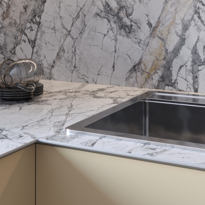 Столешница Brazilian marble 8055/Sl Slotex 4200х600х40 мм