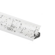 Плинтус для столешниц ассиметрия Thermoplast 18х18х3000мм 1254 (ф-ра 301)