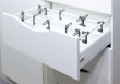 BOYARD.Продольный рейлинг, цвет графит, 350мм SBR06/GRPH/350