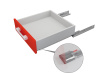 Направляющие шариковые скрытого монтажа B-slide BOYARD DB8881Zn/250