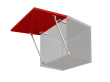 Газлифт 50N с фиксацией фасада BOYARD GL104GR/50/3