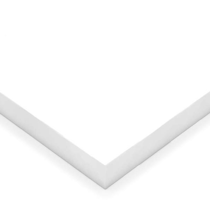 Плита МДФ Белый супер глянец 8мм 601 AGT TRENDY 2800х1220