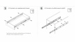 Шариковые направляющие с доводчиком частичного выдвижения Satellite L=300 мм BOYARD DB4525Zn/300