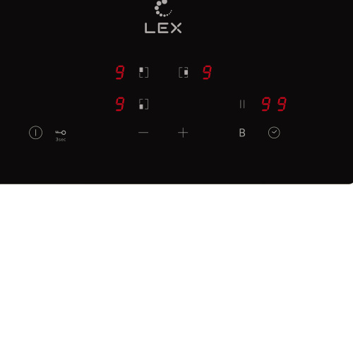 Индукционная варочная панель LEX EVI 430A BL