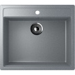 Мойка из искусственного камня U-104-309 темно-серый Ulgran 560х495мм