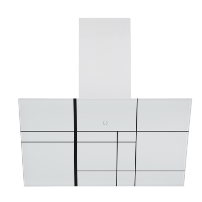 Кухонная вытяжка наклонная LEX MOZA 600 R1 WHITE