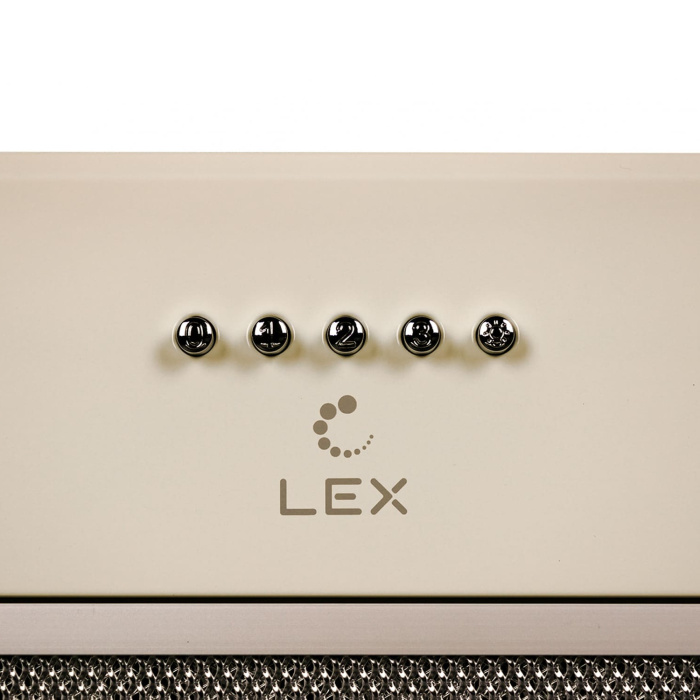 Кухонная вытяжка полновстраиваемая LEX GS BLOC P 600 IVORY LIGHT