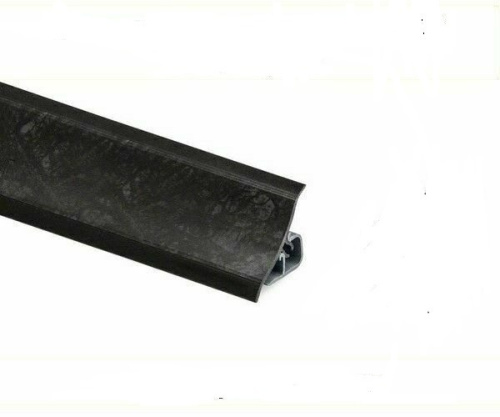 Плинтус для столешниц гранит черный Thermoplast 18х18х3000мм 1294 (ф-ра 901)