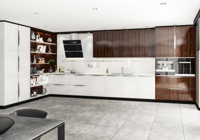 Плита МДФ Белый супер глянец 18мм 601 AGT 2800х1220