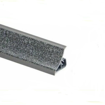 Плинтус для столешниц Лунный металл Thermoplast MRK120 20х20х3000мм 1224 (ф-ра 284)