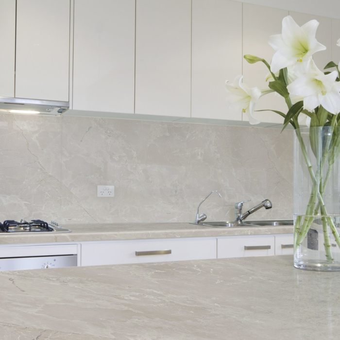 Столешница Silver marble 6035/Sl Slotex 3000х600х40 мм