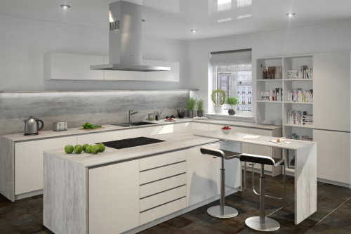 Столешница Stromboli grey 7351/S КЕДР 3000х600х27 мм