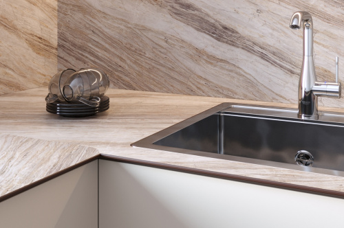 Стеновая панель Sandy marble 8050/Sl Slotex 4200х600х10 мм