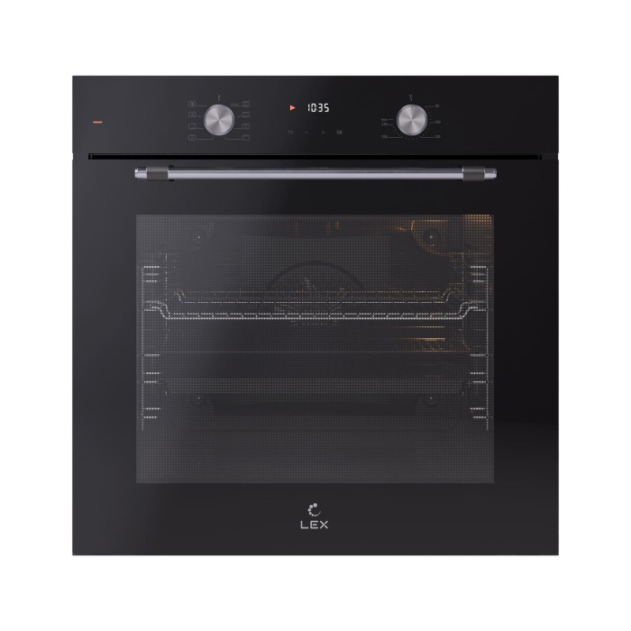 Электрический духовой шкаф с грилем LEX EDP 680 BL MAX