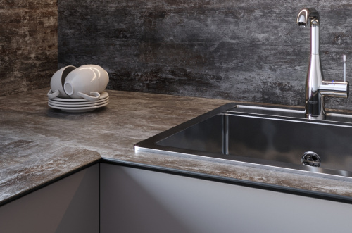 Столешница Night oak 8073/Rw Slotex 4200х600х40 мм