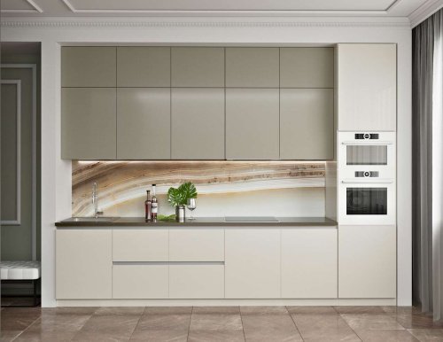 Плита МДФ Сафари Грей матовый 18мм 3020 Supramat AGT двусторонняя 2800х1220