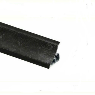 Плинтус для столешниц гранит черный Thermoplast 18х18х3000мм 1294 (ф-ра 901)