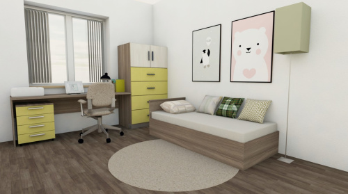 ЛДСП Дуб солсбери рустикальный Lamarty 2750х1830х16 мм